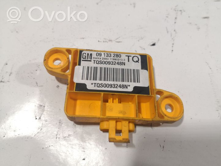 Opel Astra G Sensore d’urto/d'impatto apertura airbag 09133280