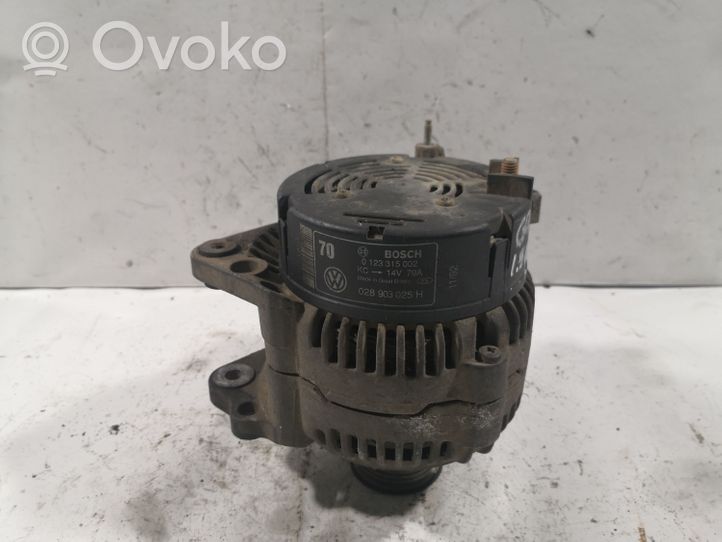 Volkswagen Golf III Generatore/alternatore 0123315002