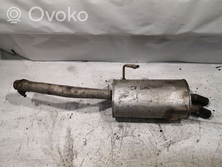 Citroen C8 Rear muffler/silencer tail pipe 