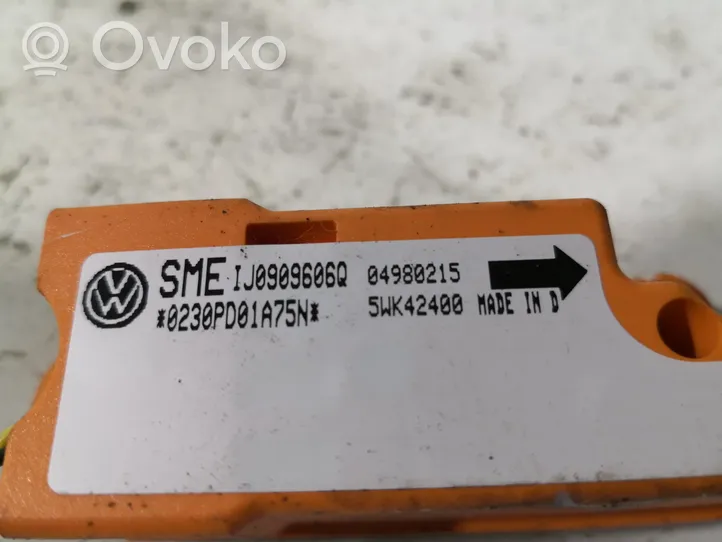 Volkswagen New Beetle Gaisa spilvenu trieciensensors 1J0909606Q