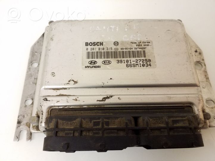 Hyundai Santa Fe Sterownik / Moduł ECU 0281010315