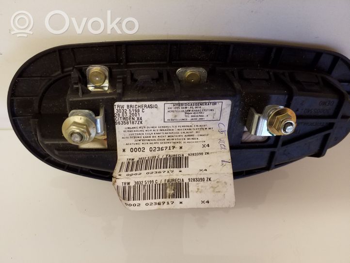 Citroen C8 Sėdynės oro pagalvė 96358187ZK