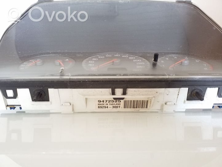 Volvo C70 Compteur de vitesse tableau de bord 9168144