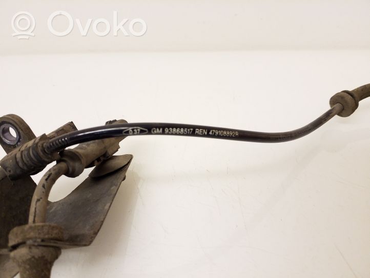 Renault Trafic III (X82) ABS brake wheel speed sensor 93868517