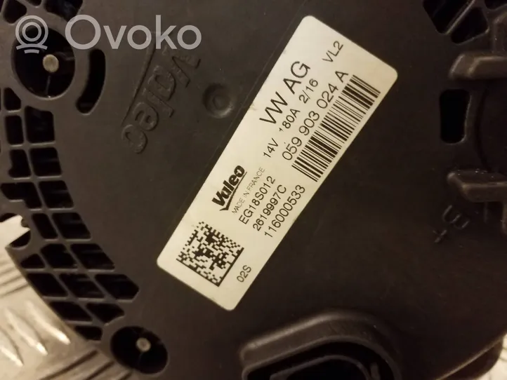 Audi A4 S4 B9 Generatore/alternatore 059903024A