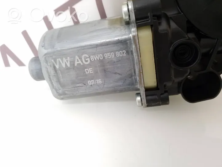 Audi A4 S4 B9 Front door window regulator motor 8W0959802