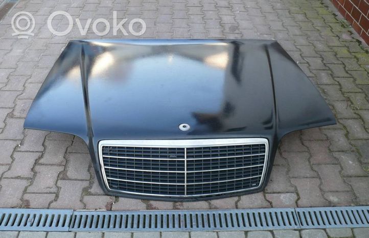 Mercedes-Benz S W140 Dangtis variklio (kapotas) MASKA POKRYWA SILNIKA GRI