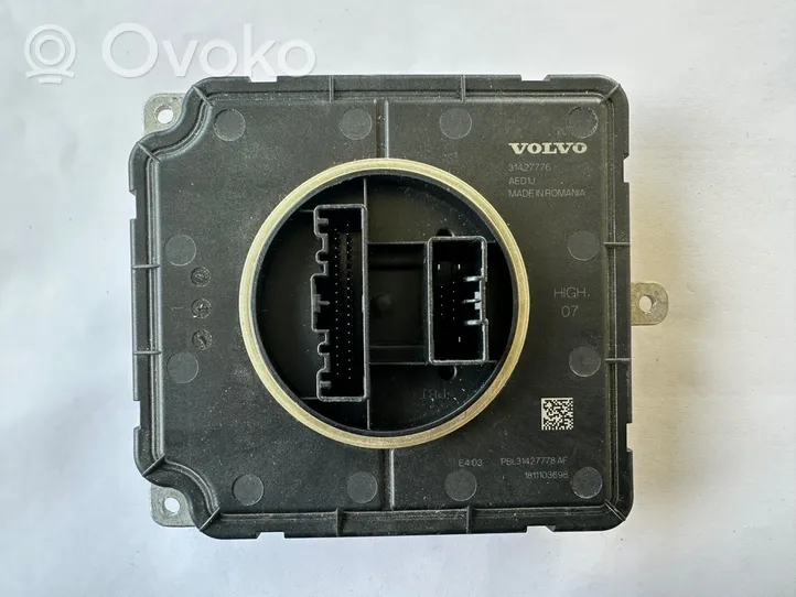 Volvo XC90 Moduł poziomowanie świateł Xenon 31427776