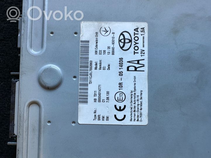 Toyota RAV 4 (XA50) Unité / module navigation GPS 10R0514036