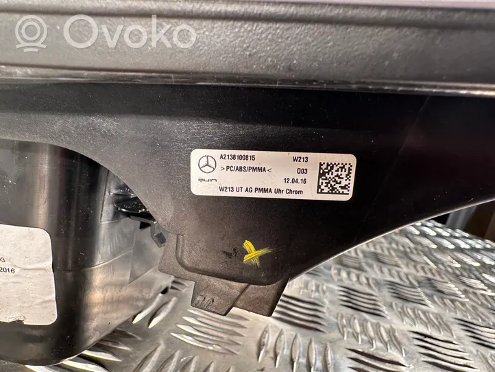 Mercedes-Benz E W213 Keskikonsoli A2138100815