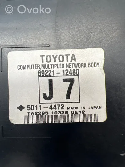 Toyota Auris 150 Muut ohjainlaitteet/moduulit 8922112480