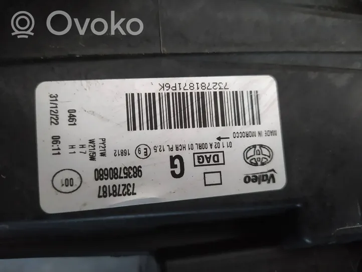 Toyota Proace Etu-/Ajovalo 9835780680