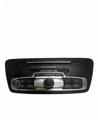 Audi Q3 8U Panel / Radioodtwarzacz CD/DVD/GPS 8U1035666