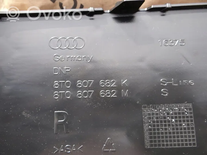 Audi A5 8T 8F Grille inférieure de pare-chocs avant 8T0807682K