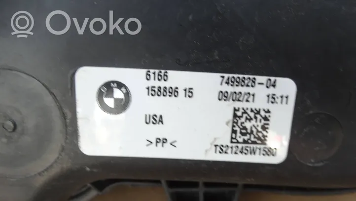 BMW X5 G05 Zbiornik płynu do spryskiwaczy szyby przedniej / czołowej 7499828