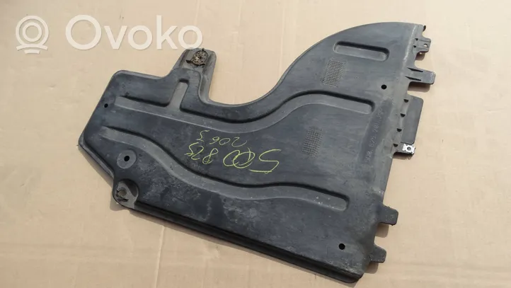 Seat Leon (5F) Protector/cubierta de la carrocería inferior trasera 5Q0825206J