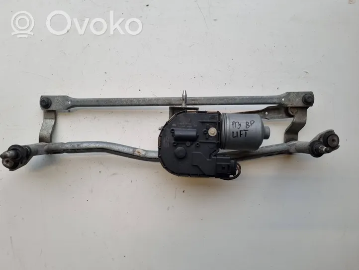 Audi A3 S3 8P Front wiper linkage and motor 8P1955119F