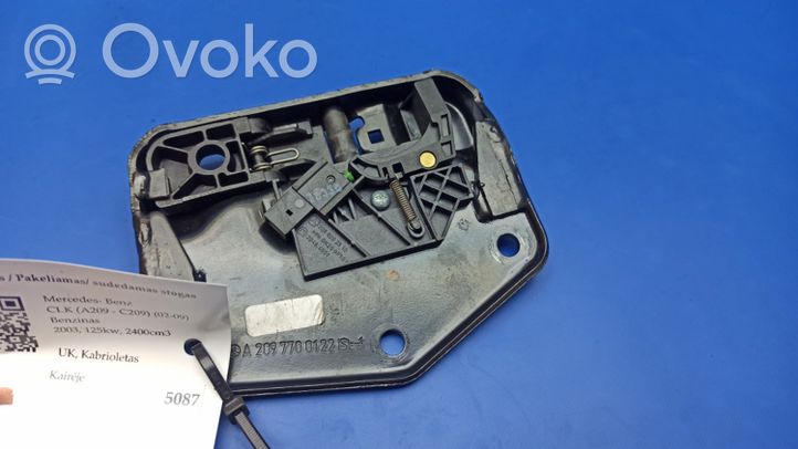 Mercedes-Benz CLK A209 C209 Blocco chiusura del tetto cabrio A2097700122