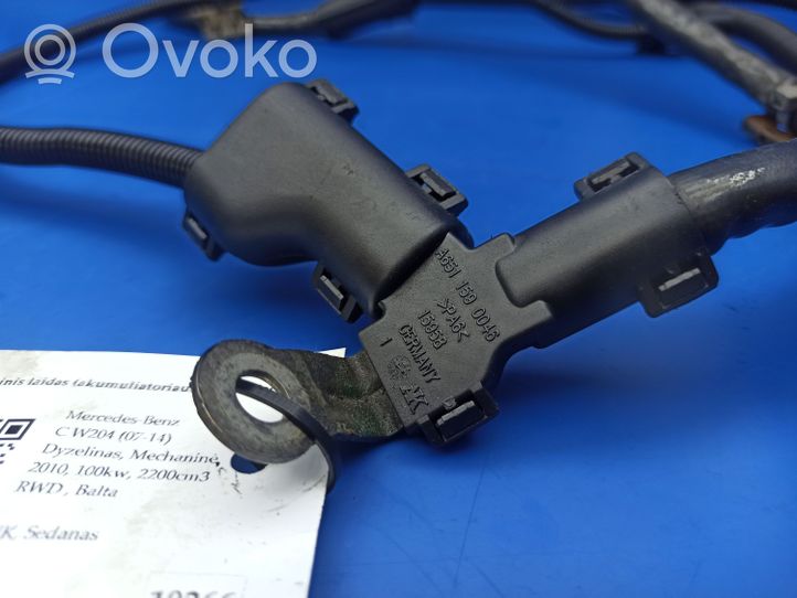 Mercedes-Benz C W204 Cables (alternador) A6511590046