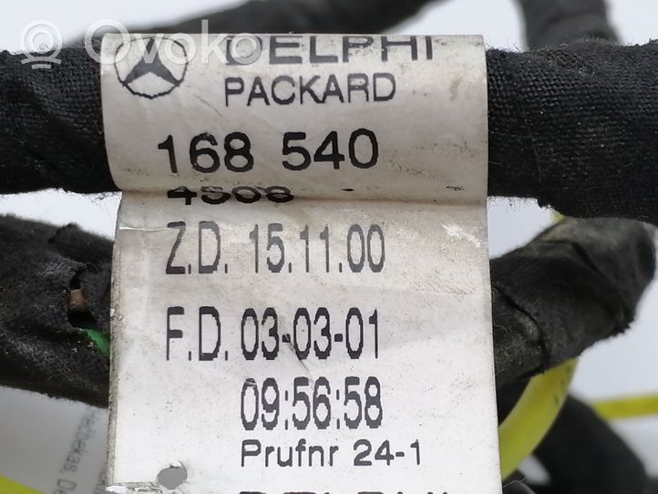 Mercedes-Benz A W168 Wiązka przewodów drzwi przednich 1685404508