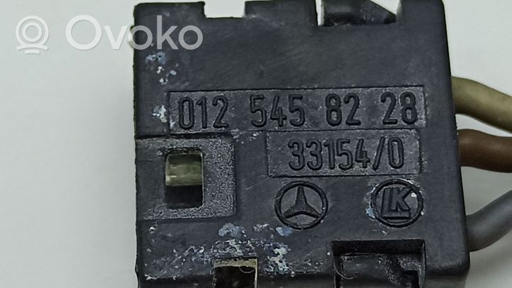 Mercedes-Benz 380 560SEC C126 Steering wheel adjustment switch 0025458007