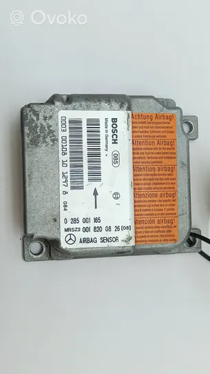 Mercedes-Benz CLK A208 C208 Module de contrôle airbag 0285001165