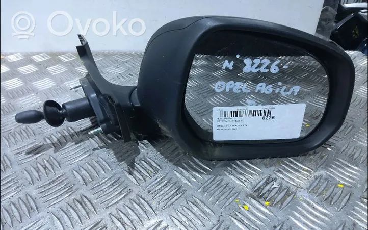 Opel Agila B Manualne lusterko boczne drzwi przednich 93195441