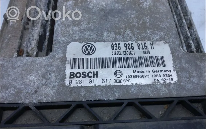 Volkswagen Golf V Centralina/modulo del motore 3G906016GJ