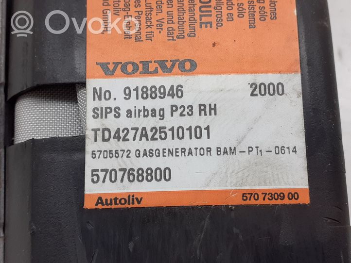 Volvo S80 Poduszka powietrzna Airbag fotela 570768800