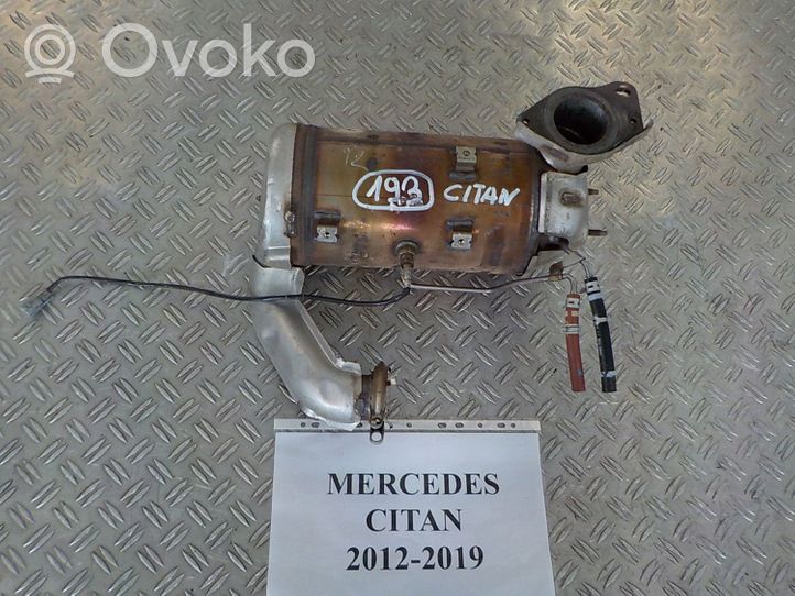 Mercedes-Benz Citan W415 Filtr cząstek stałych Katalizator / FAP / DPF 