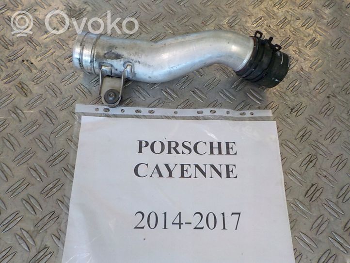 Porsche Cayenne (92A) Wąż / Rura intercoolera 7L8128654A