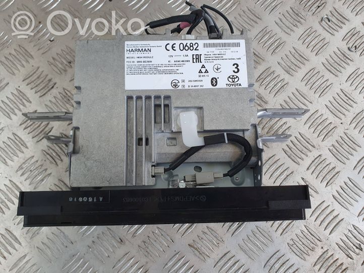 Toyota Auris E180 Radio/CD/DVD/GPS-pääyksikkö 8614002400