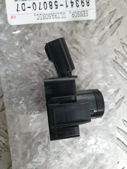 Toyota Corolla E210 E21 Parkošanās (PDC) sensors (-i) 89341-58070