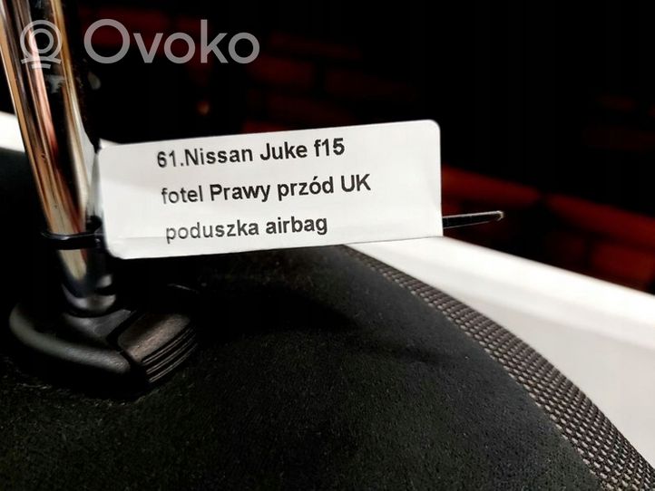 Nissan Juke I F15 Etumatkustajan istuin 
