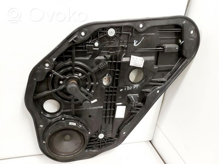 Hyundai i30 Mechaninis galinio lango pakėlimo mechanizmas 