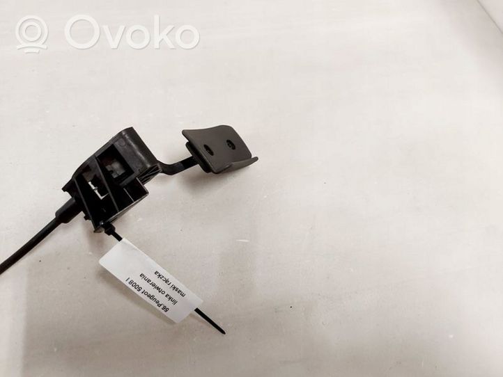 Peugeot 5008 Engine bonnet/hood lock release cable 