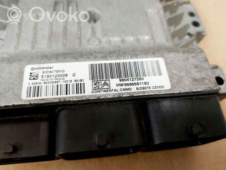 Citroen C4 II Picasso Galios (ECU) modulis 9666681180