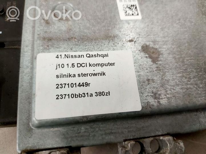 Nissan Qashqai Moottorin ohjainlaite/moduuli (käytetyt)  237101449R