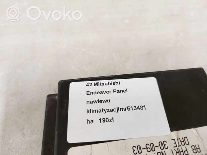 Mitsubishi Endeavor Keskikonsolin ohjainlaite (käytetyt)  MR513481HA