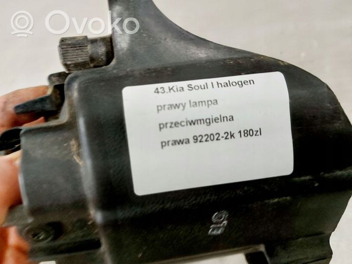 KIA Soul Miglas lukturis priekšā 92202-2K