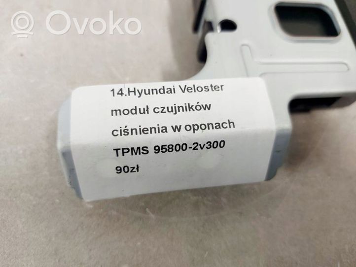 Hyundai Veloster Padangų slėgio valdymo blokas TPMS 95800-2V300