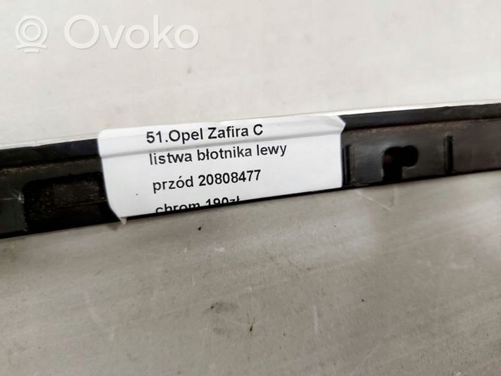 Opel Zafira C Etupyöräkotelon koristelista 20808477