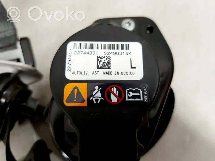 Opel Ampera Ceinture de sécurité avant 22791457