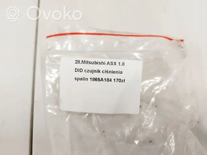 Mitsubishi ASX Sensore di pressione dei gas di scarico 1865A184