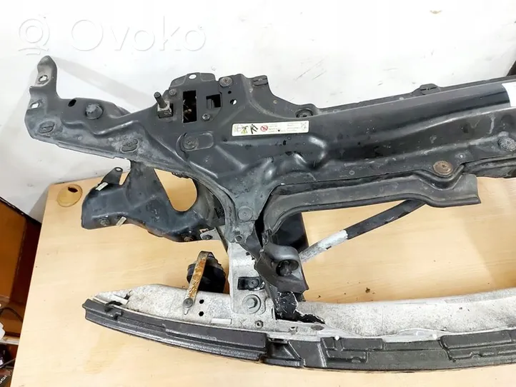 BMW 7 E65 E66 Traversa di supporto paraurti anteriore 