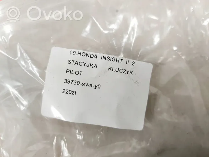 Honda Insight Ignition lock 39730-SWA-Y0