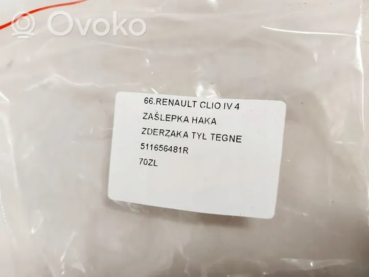 Renault Clio IV Zaślepka haka holowniczego zderzaka tylnego 511656481R