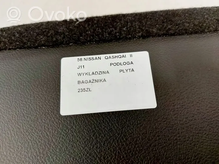 Nissan Qashqai Ковер багажника 