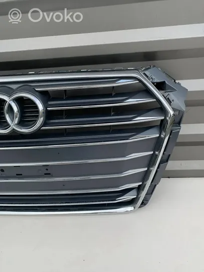 Audi A4 S4 B9 Maskownica / Grill / Atrapa górna chłodnicy 8W0853653BR