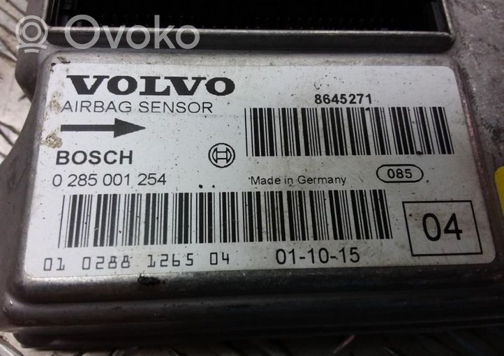 Volvo V70 Airbag control unit/module 0285001254
